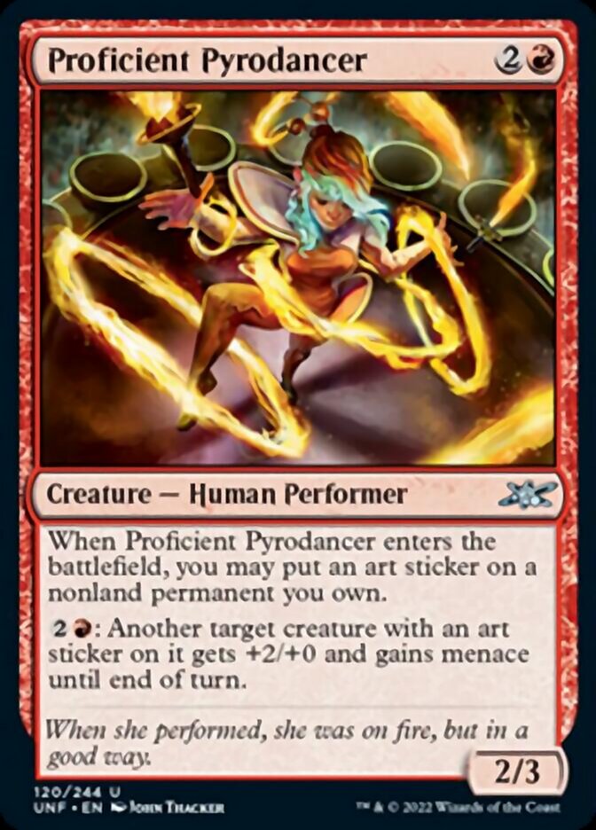 Proficient Pyrodancer [Unfinity] | Webway Games