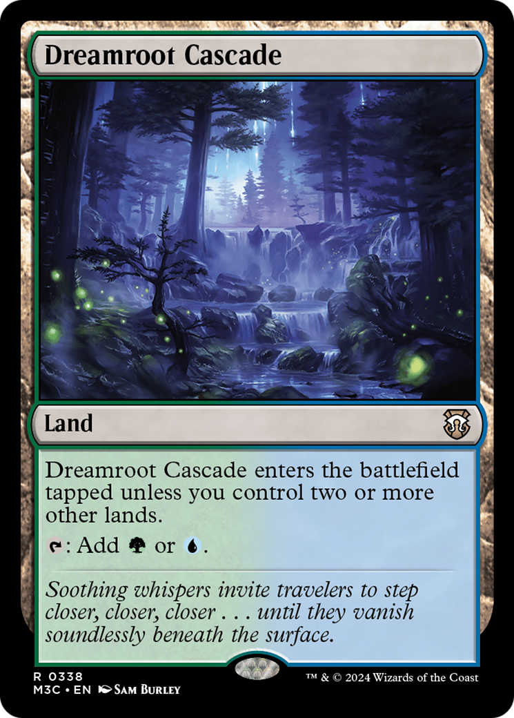 Dreamroot Cascade (Ripple Foil) [Modern Horizons 3 Commander] | Webway Games