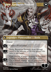 Sorin of House Markov // Sorin, Ravenous Neonate (Borderless) (Textured Foil) [Modern Horizons 3] | Webway Games