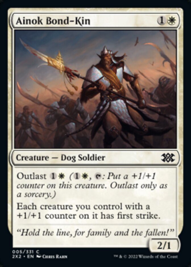 Ainok Bond-Kin [Double Masters 2022] | Webway Games