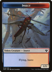 Treasure // Insect Double-Sided Token [Secret Lair: Heads I Win, Tails You Lose Tokens] | Webway Games