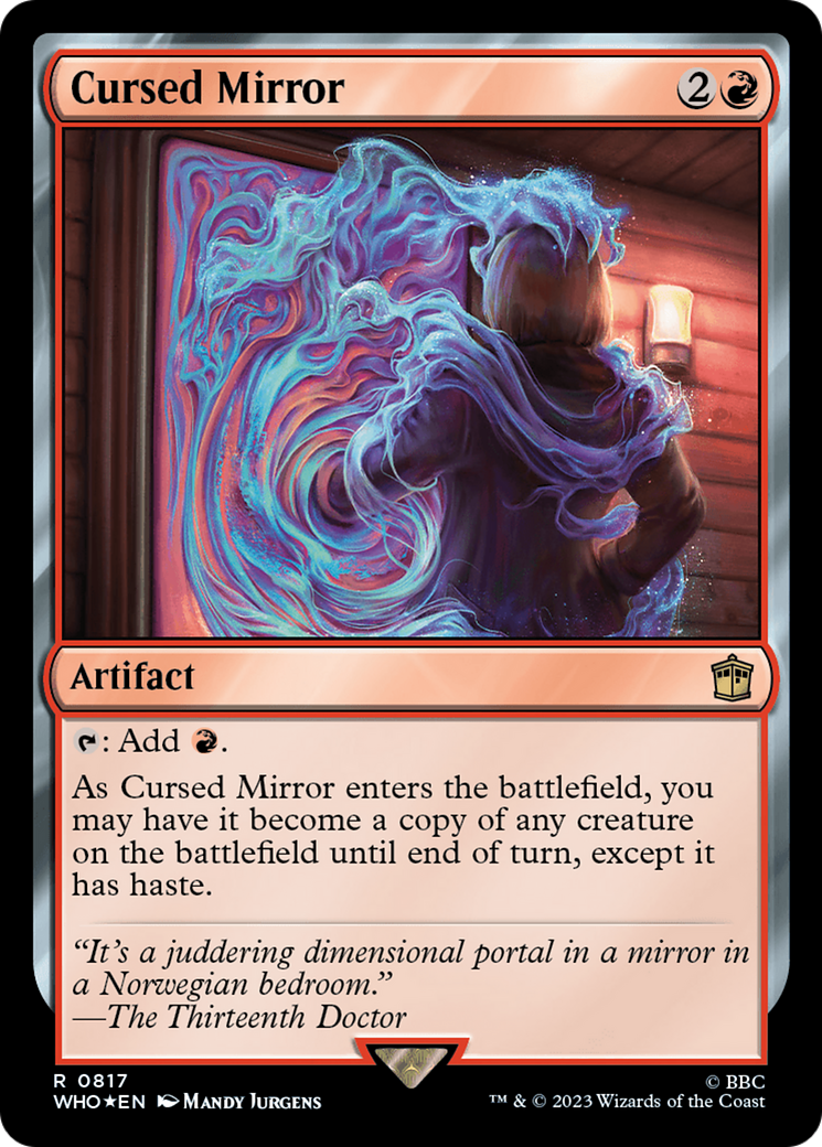 Cursed Mirror (Surge Foil) [Doctor Who] | Webway Games