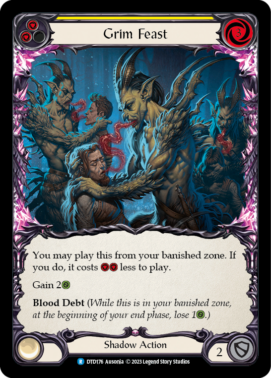 Grim Feast (Yellow) [DTD176] (Dusk Till Dawn) | Webway Games