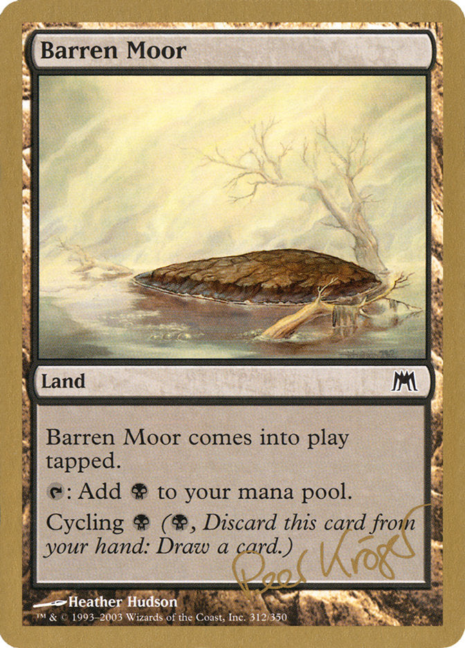 Barren Moor (Peer Kroger) [World Championship Decks 2003] | Webway Games