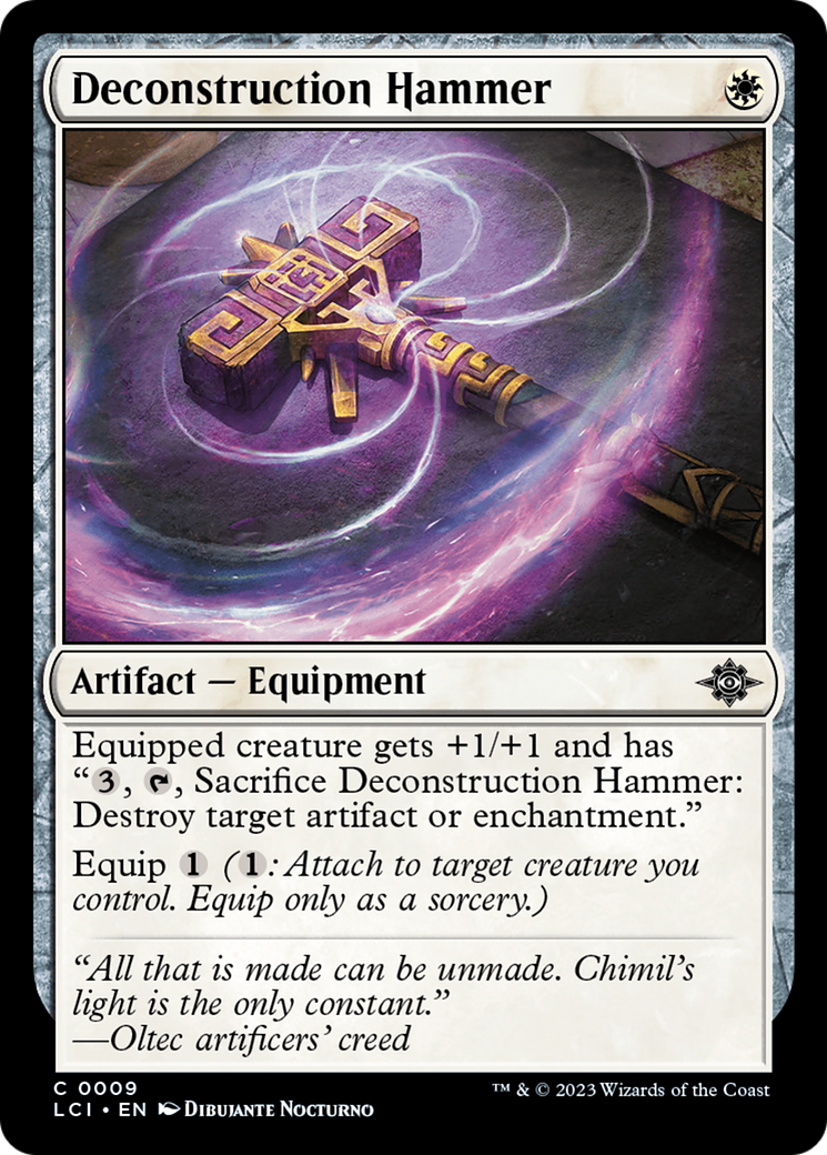 Deconstruction Hammer [The Lost Caverns of Ixalan] | Webway Games