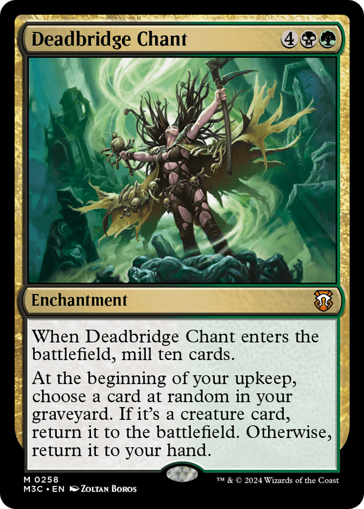 Deadbridge Chant [Modern Horizons 3 Commander] | Webway Games