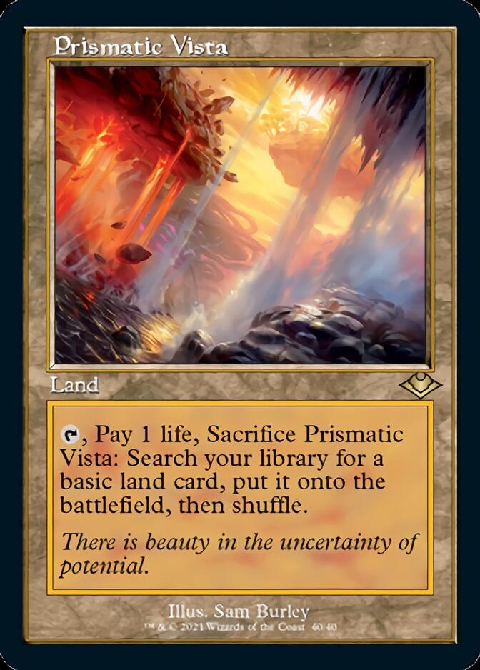 Prismatic Vista (Retro) [Modern Horizons] | Webway Games