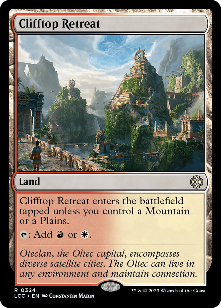Clifftop Retreat [The Lost Caverns of Ixalan Commander] | Webway Games