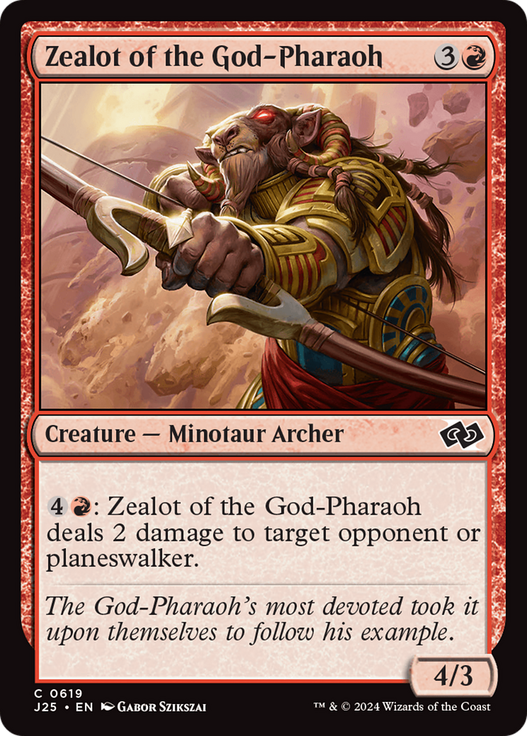 Zealot of the God-Pharaoh [Foundations Jumpstart] | Webway Games
