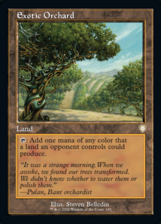 Exotic Orchard (Retro) [The Brothers' War Commander] | Webway Games