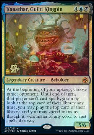 Xanathar, Guild Kingpin [Dungeons & Dragons: Adventures in the Forgotten Realms Prerelease Promos] | Webway Games