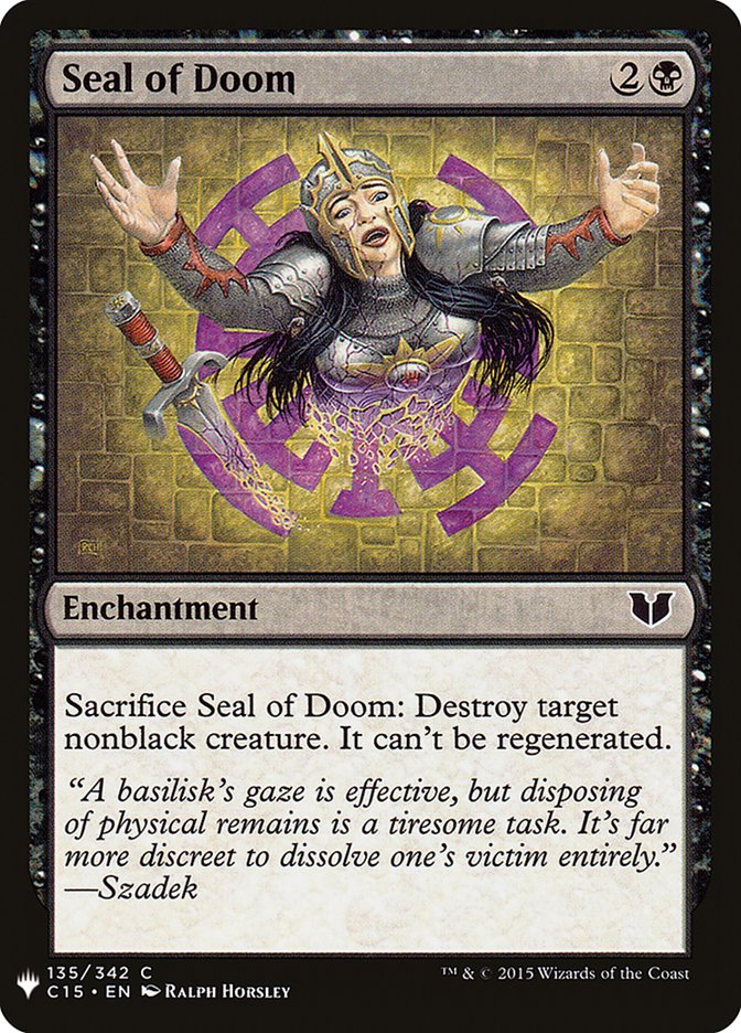 Seal of Doom [Mystery Booster] | Webway Games