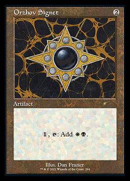 Orzhov Signet (Retro) [Secret Lair Drop Series] | Webway Games