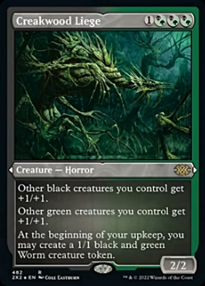 Creakwood Liege (Foil Etched) [Double Masters 2022] | Webway Games
