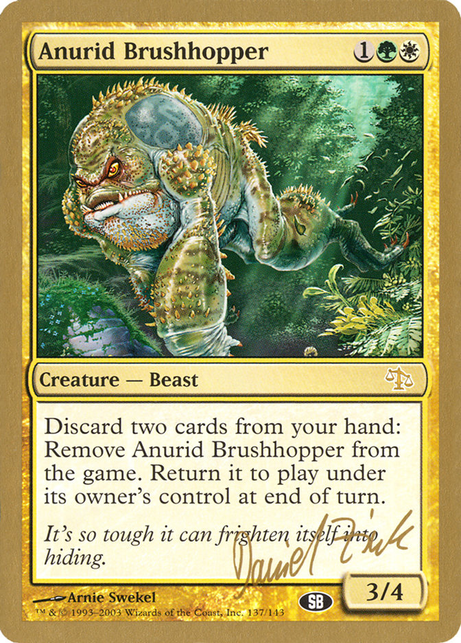 Anurid Brushhopper (Daniel Zink) (SB) [World Championship Decks 2003] | Webway Games