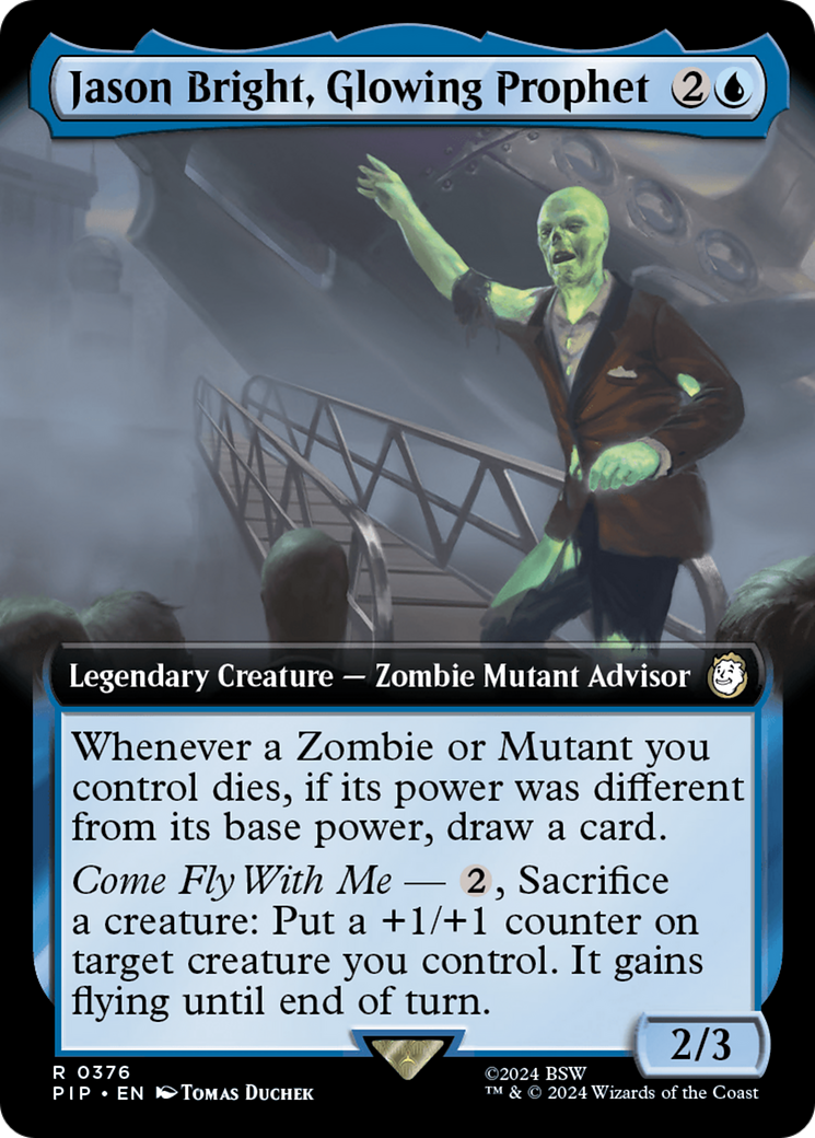 Jason Bright, Glowing Prophet (Extended Art) [Fallout] | Webway Games