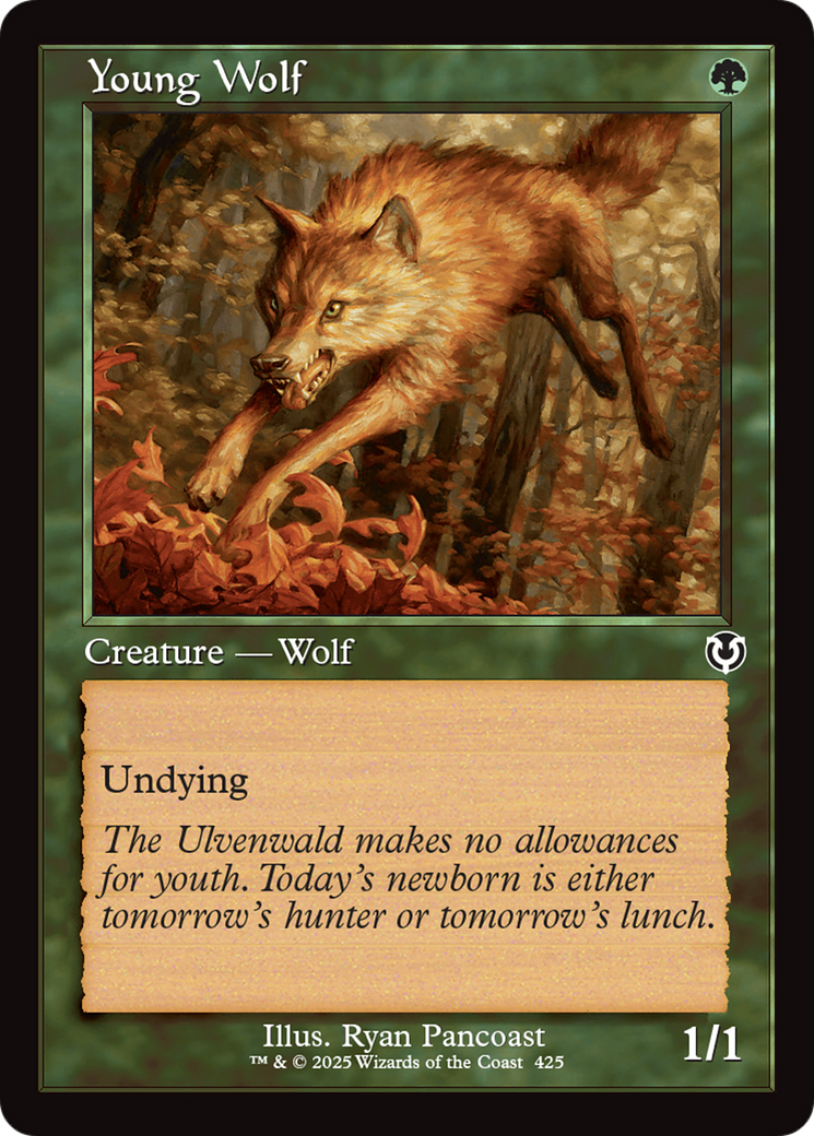 Young Wolf (Retro Frame) [Innistrad Remastered] | Webway Games