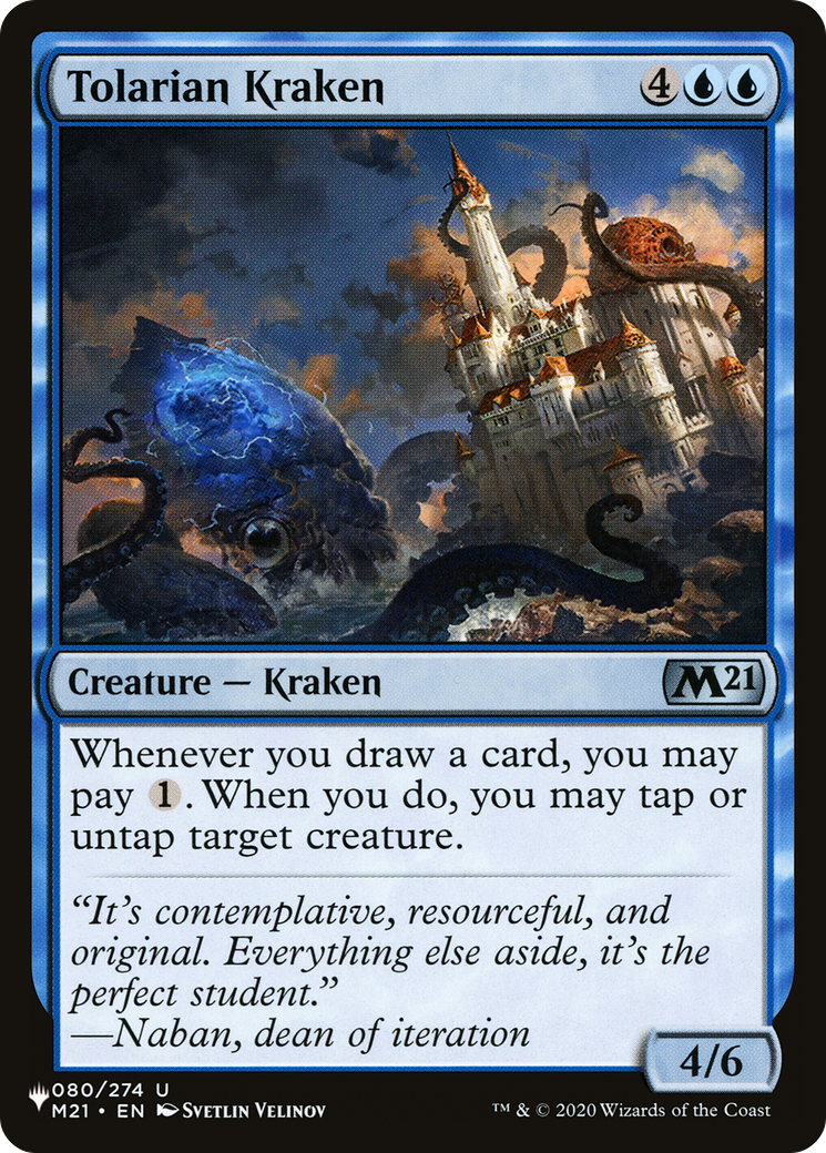 Tolarian Kraken [The List] | Webway Games