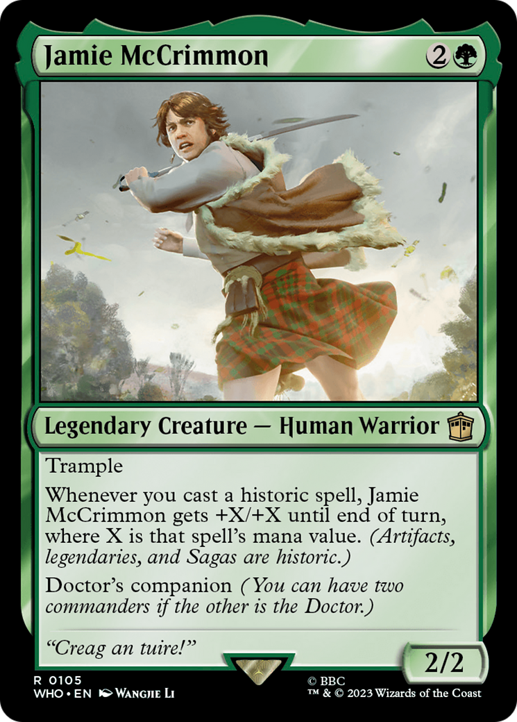 Jamie McCrimmon (Extended Art) [Doctor Who] | Webway Games