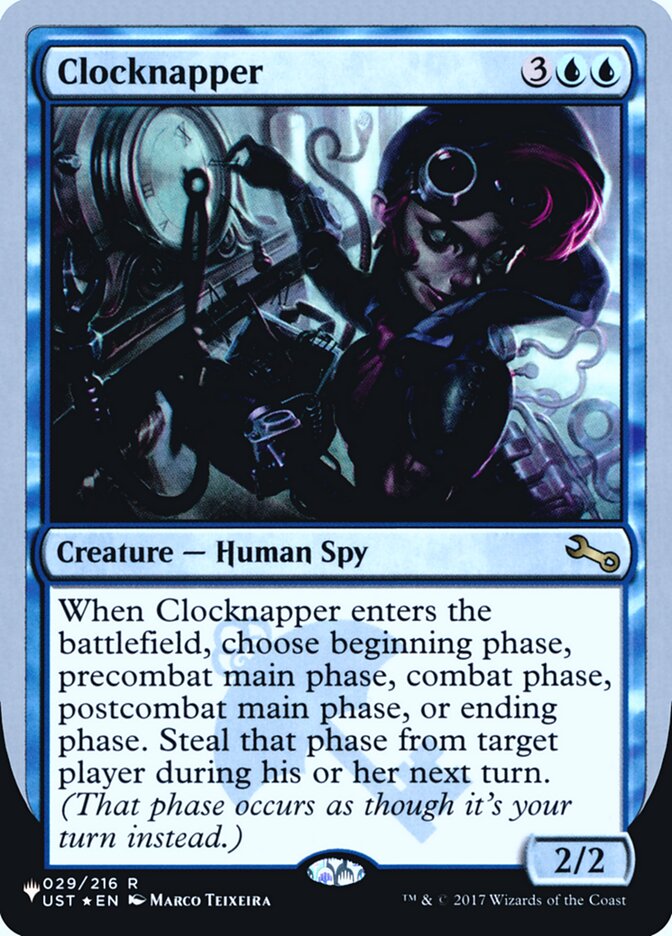 Clocknapper (Unfinity Foil Edition) [The List] | Webway Games