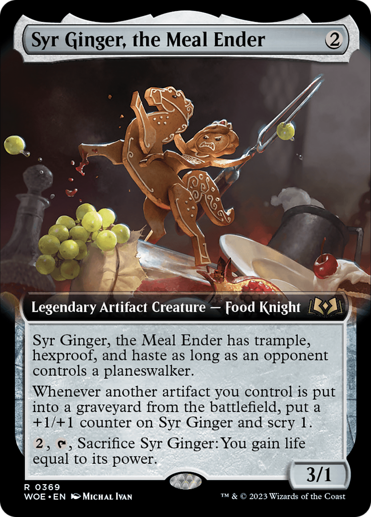 Syr Ginger, the Meal Ender (Extended Art) [Wilds of Eldraine] | Webway Games