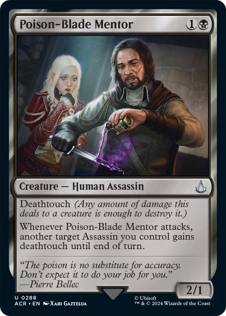 Poison-Blade Mentor [Assassin's Creed] | Webway Games