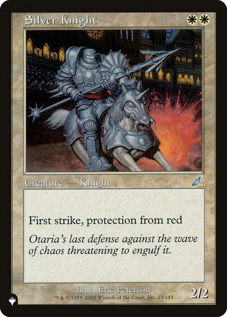 Silver Knight [The List] | Webway Games