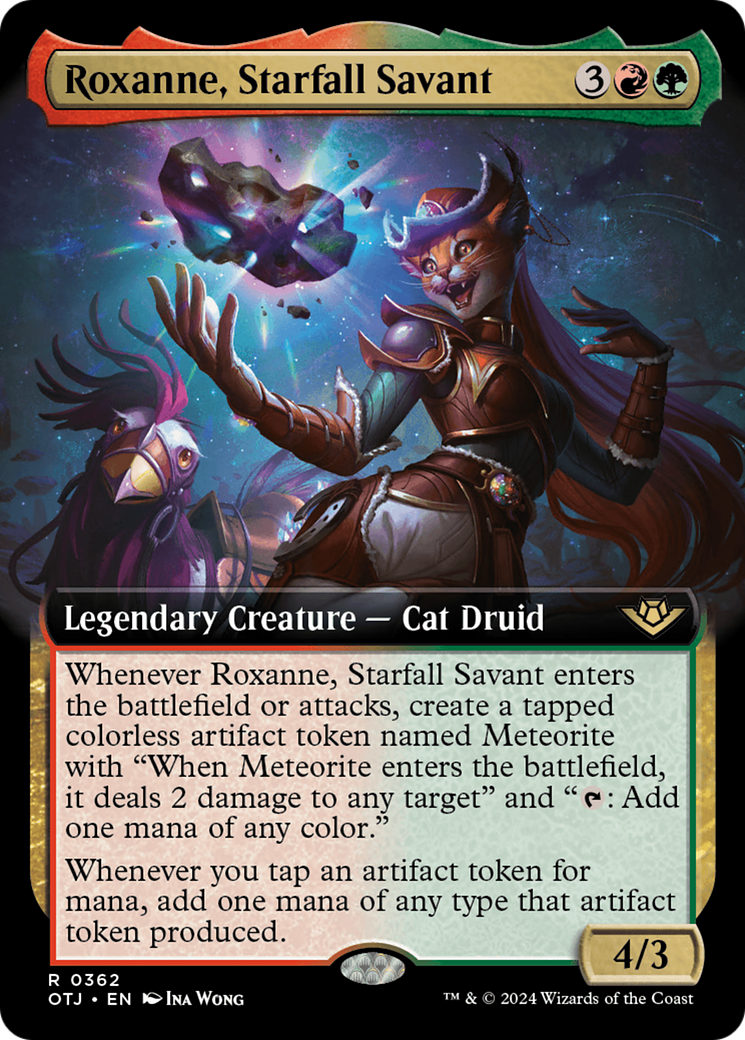 Roxanne, Starfall Savant (Extended Art) [Outlaws of Thunder Junction] | Webway Games