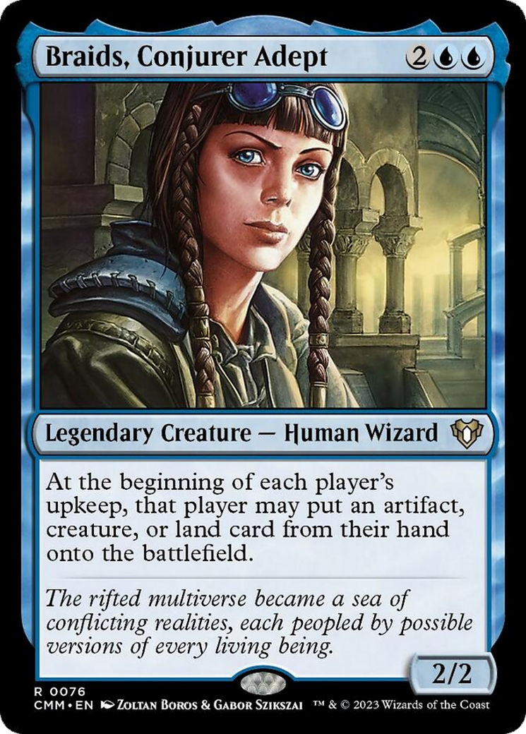 Braids, Conjurer Adept [Commander Masters] | Webway Games