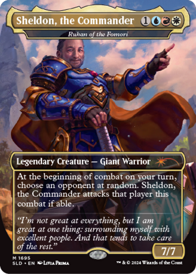 Ruhan of the Fomori - Sheldon, the Commander [Secret Lair: Sheldon's Spellbook] | Webway Games
