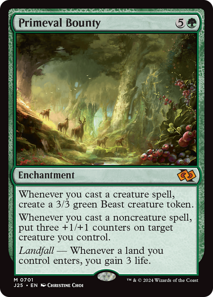 Primeval Bounty [Foundations Jumpstart] | Webway Games