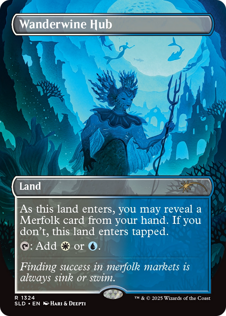 Wanderwine Hub (Rainbow Foil) [Secret Lair Drop Series] | Webway Games