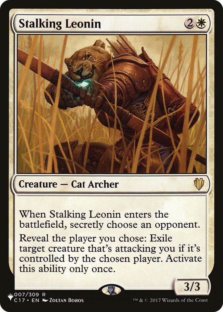 Stalking Leonin [The List] | Webway Games