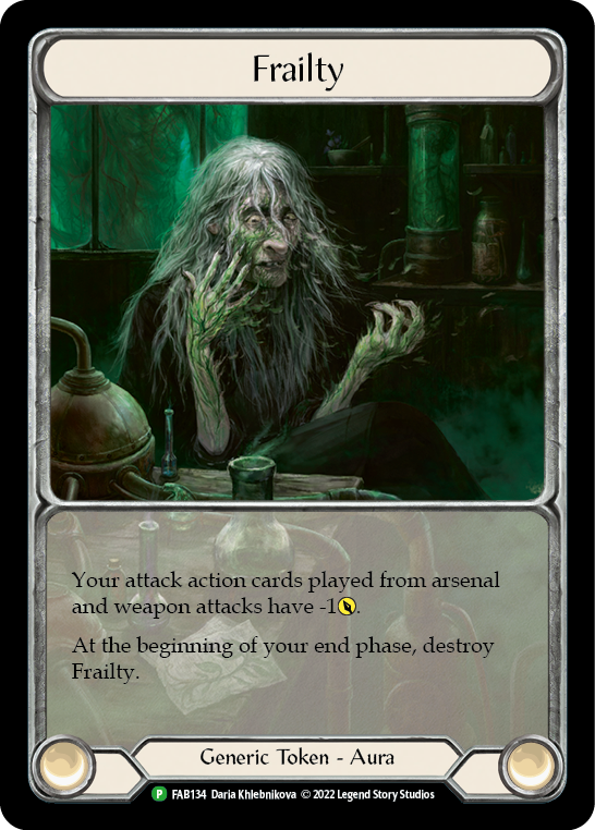 Frailty [FAB134] (Promo)  Rainbow Foil | Webway Games