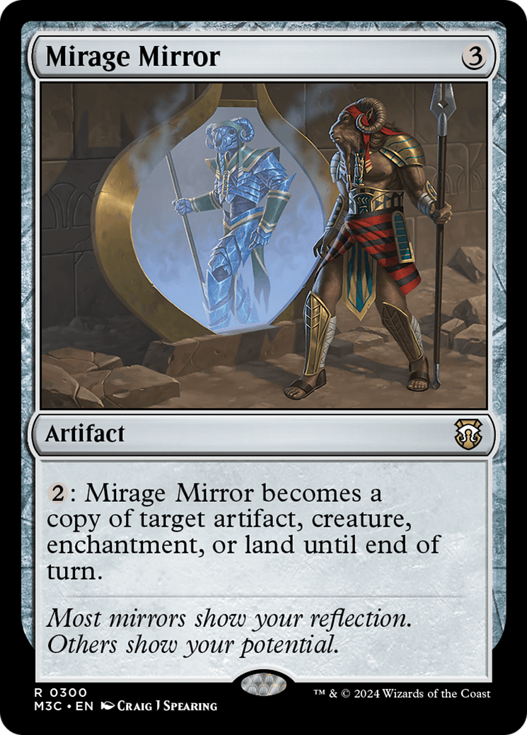 Mirage Mirror (Ripple Foil) [Modern Horizons 3 Commander] | Webway Games