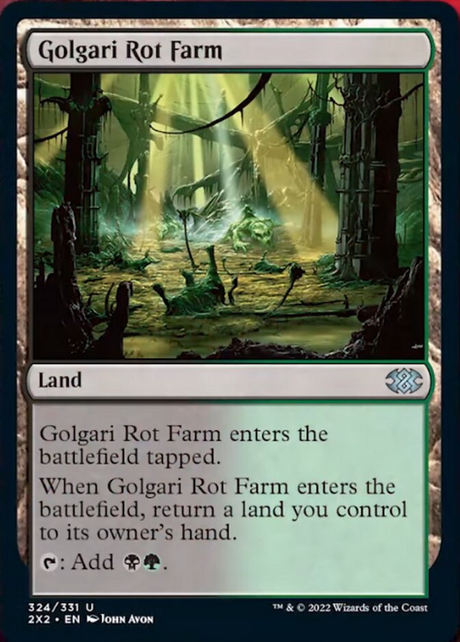 Golgari Rot Farm [Double Masters 2022] | Webway Games