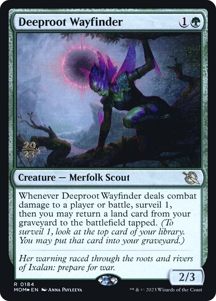 Deeproot Wayfinder [March of the Machine Prerelease Promos] | Webway Games