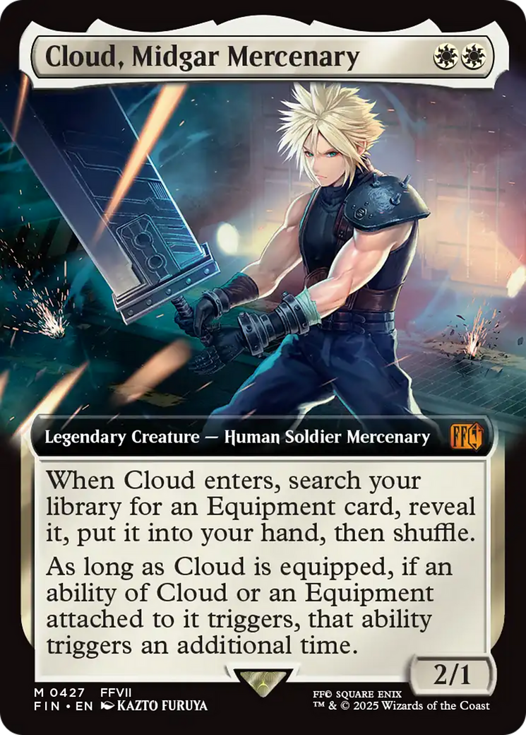 Cloud, Midgar Mercenary (Extended Art) [FINAL FANTASY] | Webway Games