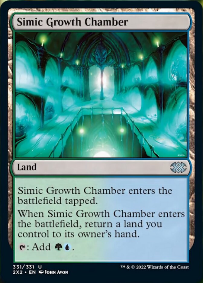 Simic Growth Chamber [Double Masters 2022] | Webway Games