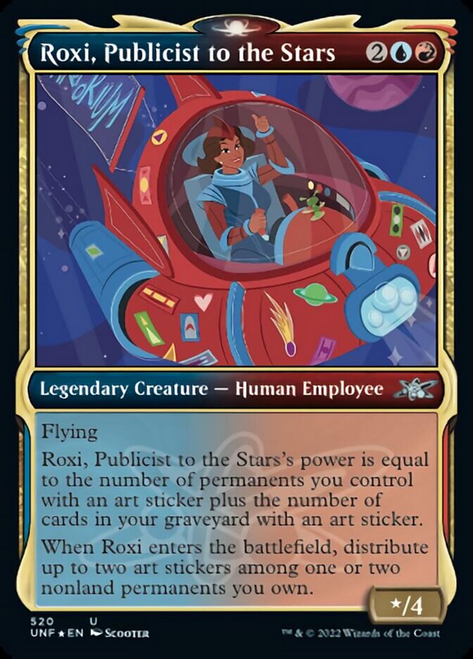 Roxi, Publicist to the Stars (Showcase) (Galaxy Foil) [Unfinity] | Webway Games