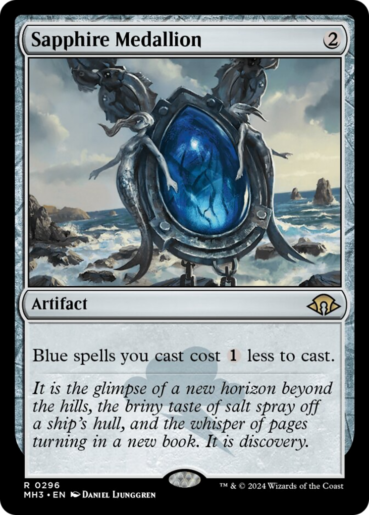 Sapphire Medallion [Modern Horizons 3] | Webway Games