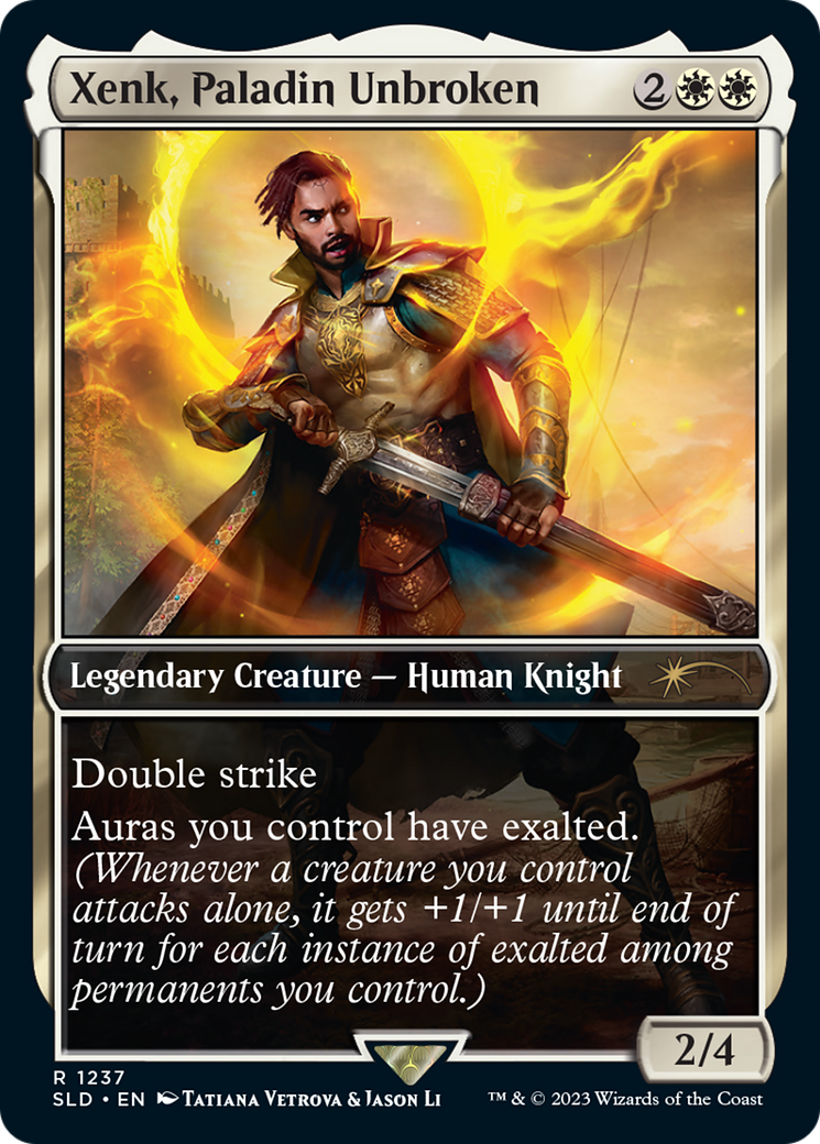 Xenk, Paladin Unbroken [Secret Lair Drop Series] | Webway Games