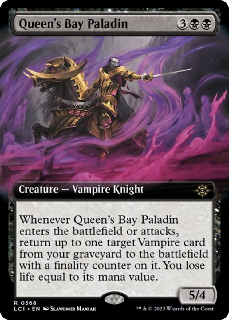 Queen's Bay Paladin (Extended Art) [The Lost Caverns of Ixalan] | Webway Games