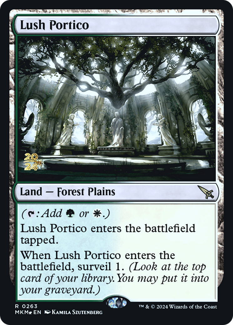 Lush Portico [Murders at Karlov Manor Prerelease Promos] | Webway Games