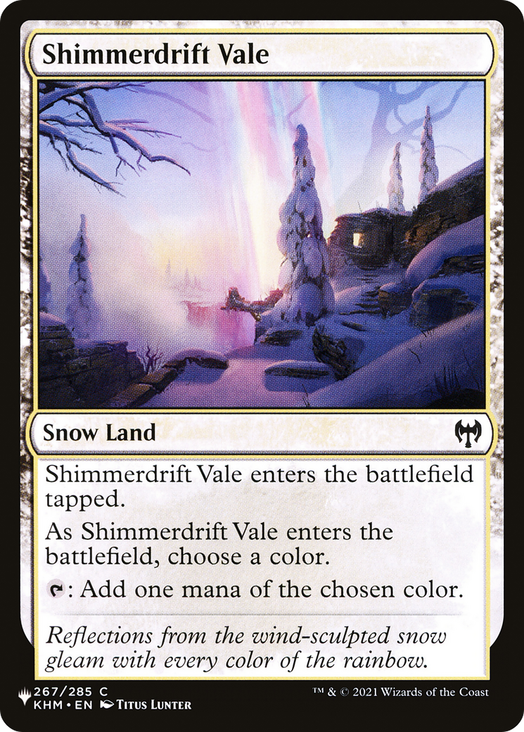 Shimmerdrift Vale [The List] | Webway Games