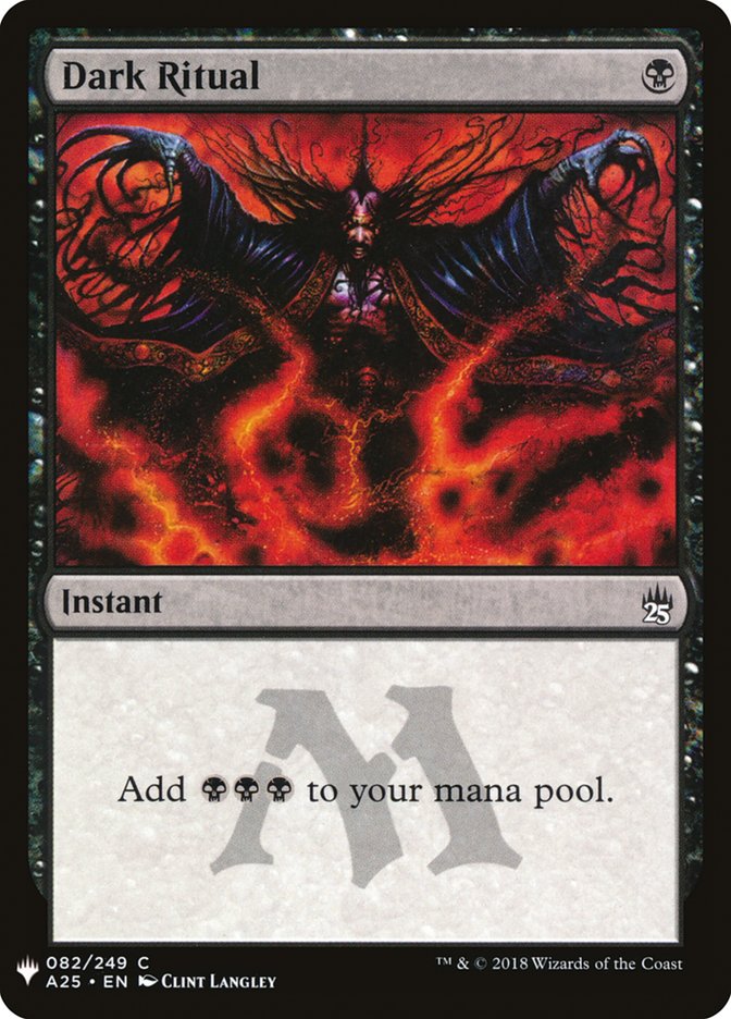 Dark Ritual [Mystery Booster] | Webway Games
