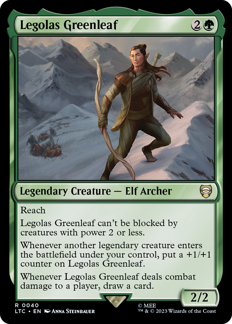 Legolas Greenleaf [The Lord of the Rings: Tales of Middle-Earth Commander] | Webway Games