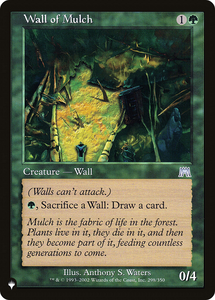Wall of Mulch [The List] | Webway Games