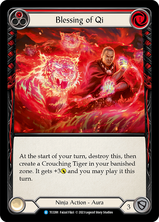 Blessing of Qi (Red) [TCC091] (Round the Table: TCC x LSS) | Webway Games