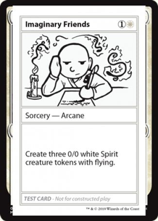 Imaginary Friends (2021 Edition) [Mystery Booster Playtest Cards] | Webway Games
